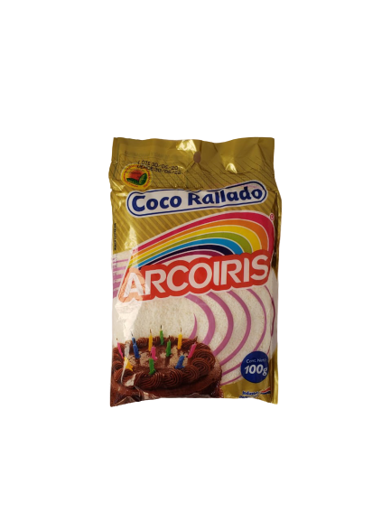 COCO RALLADO ARCO IRIS 100 GRS. | Casa Yugovich